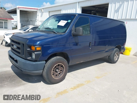 2008 Ford Econoline Cargo Commercial with VIN 1FTNE24W18DB29886, listed as a IAAI auction lot 42048608 with 101,666 mi miles and . Bid and sale history available at carsss.com. Image 2.