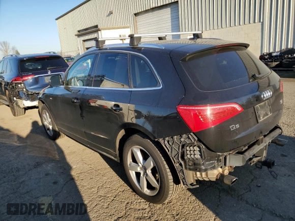 2012 Audi Q5 Prestige with VIN WA1WKAFP8CA096628, listed as a Copart auction lot 89010135 with 100,386 mi miles and Salvage title. Bid and sale history available at DreamBid. Image 2.