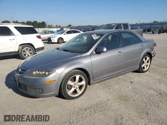 2007 Mazda 6 i Touring with VIN 1YVHP80C175M57270, listed as a Copart auction lot 48861445 with 198,977 mi miles and Salvage Title. Bid and sale history available at DreamBid. Image 1.