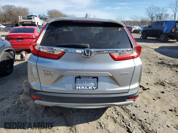 2017 Honda CR-V EX with VIN 2HKRW2H56HH604121, listed as a Copart auction lot 47238745 with 0 mi miles and Clean Title. Bid and sale history available at carsss.com. Image 8.
