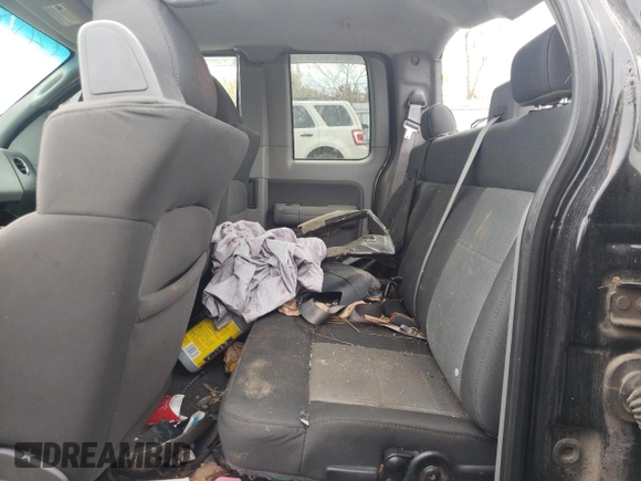 2008 Ford F-150 STX with VIN 1FTRX14W98FC33763, listed as a Copart auction lot 64094712 with 212,698 mi miles and Non repairable. Bid and sale history available at DreamBid. Image 6.