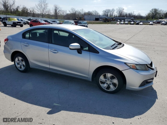2015 Honda Civic Sedan LX with VIN 19XFB2F50FE006352, listed as a Copart auction lot 51271265 with 180,186 mi miles and Clean Title. Bid and sale history available at carsss.com. Image 4.