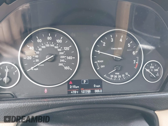 2013 BMW 3 Series 335i xDrive with VIN WBA3B9C59DJ899358, listed as a IAAI auction lot 42321863 with 127,700 mi miles and . Bid and sale history available at DreamBid. Image 7.