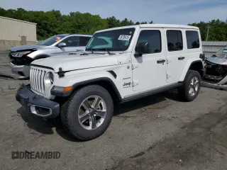 2020 Jeep Wrangler Unlimited Sahara с VIN 1C4HJXEG3LW243396, выставлен на аукционе Copart как лот 58709415 с пробегом 28 725 миль миль и Списание • Salvage title. История ставок и продаж доступна на DreamBid. Изображение 1.
