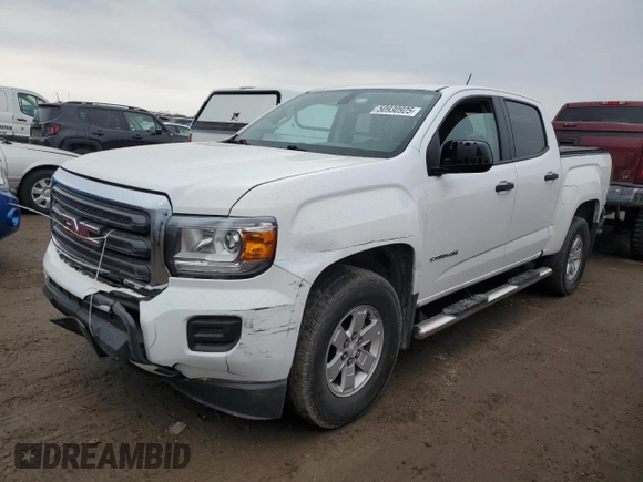 2016 GMC Canyon 2WD z VIN 1GTG5BEA0G1104487, wystawiony jako Copart lot #50930925 z przebiegiem 109 955 mil mil oraz Szkoda całkowita • Salvage title. Historia ofert i sprzedaży dostępna na DreamBid. Obrazek 1.