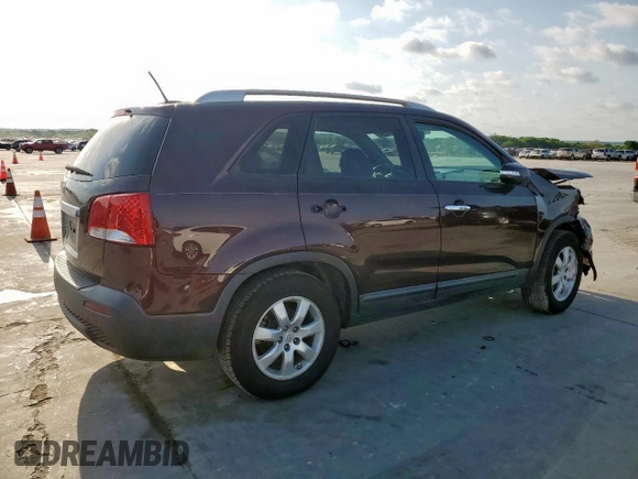 2011 Kia Sorento LX with VIN 5XYKT3A18BG126550, listed as a Copart auction lot 53707995 with 155,359 mi miles and Clean Title. Bid and sale history available at carsss.com. Image 3.