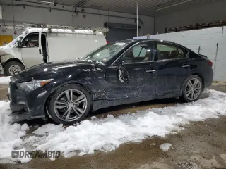 2021 Infiniti Q50 3.0t SIGNATURE EDITION with VIN JN1EV7CR2MM754805, listed as a Copart auction lot 44683285 with 36,408 mi miles and Salvage Title. Bid and sale history available at carsss.com. Image 1.