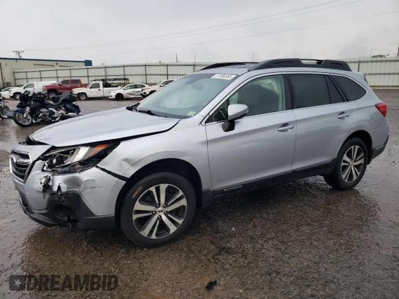 2018 Subaru Outback Limited with VIN 4S4BSENC0J3385459, listed as a Copart auction lot 57396385 with 128,376 mi miles and Salvage title. Bid and sale history available at DreamBid. Image 1.