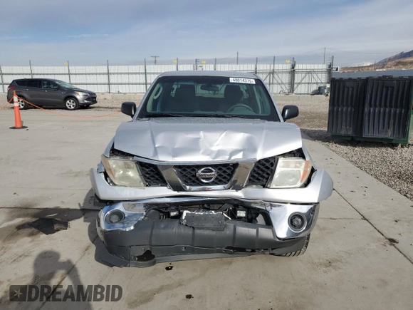 2008 Nissan Frontier SE with VIN 1N6AD07W08C415572, listed as a Copart auction lot 48014375 with 161,680 mi miles and Salvage title. Bid and sale history available at DreamBid. Image 5.