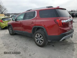 2023 GMC Acadia SLT with VIN 1GKKNULS0PZ264635, listed as a Copart auction lot 50152745 with 16,686 mi miles and Salvage Title. Bid and sale history available at DreamBid. Image 2.
