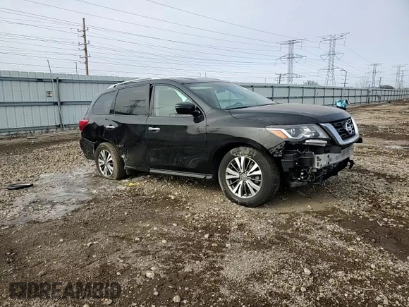 2019 Nissan Pathfinder S with VIN 5N1DR2MM5KC599006, listed as a Copart auction lot 44406955 with 89,593 mi miles and Salvage Title. Bid and sale history available at carsss.com. Image 11.