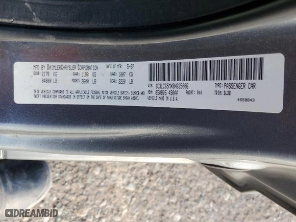 2008 Chrysler Sebring Limited with VIN 1C3LC65MX8N635006, listed as a Copart auction lot 73056414 with 129,443 mi miles and Salvage Title. Bid and sale history available at carsss.com. Image 12.