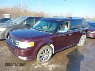 2011 Ford Flex Limited with VIN 2FMGK5DC6BBD04943, listed as a IAAI auction lot 41674422 with 155,636 mi miles. Bid and sale history available at carsss.com. Image 2.