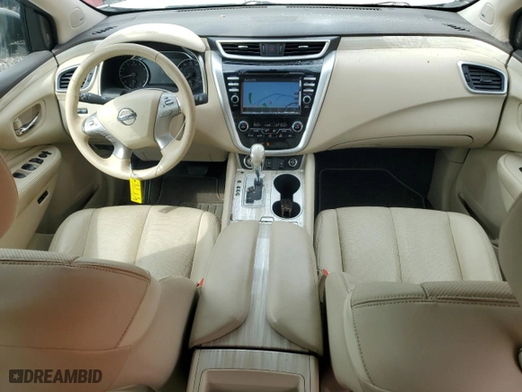 2017 Nissan Murano SL with VIN 5N1AZ2MH6HN119011, listed as a Copart auction lot 53832065 with 98,274 mi miles and Clean Title. Bid and sale history available at carsss.com. Image 8.