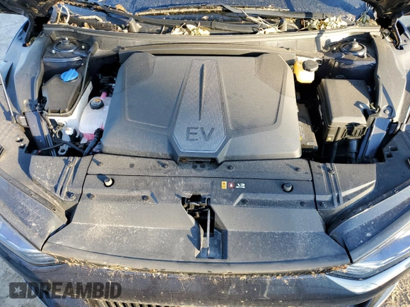 2023 Kia EV6 Wind with VIN KNDC34LA7P5112307, listed as a Copart auction lot 78389074 with 10,746 mi miles and Non Repairable. Bid and sale history available at carsss.com. Image 12.