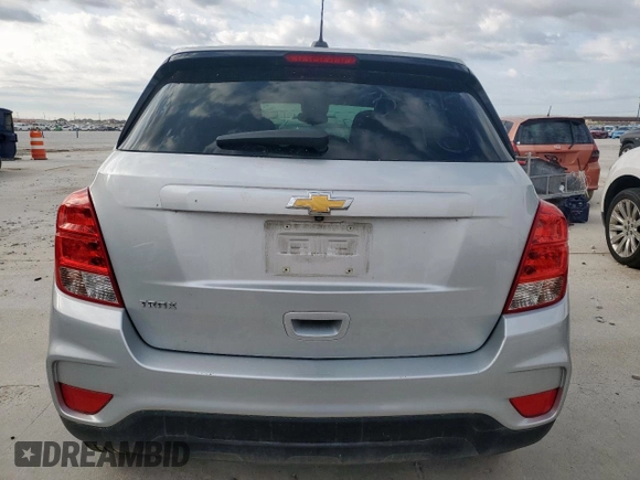 2021 Chevrolet Trax LS with VIN KL7CJKSB0MB327333, listed as a Copart auction lot 51139865 with 33,656 mi miles and Clean Title. Bid and sale history available at carsss.com. Image 6.