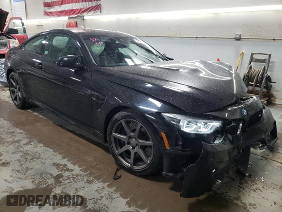 2020 BMW M4 with VIN WBS4Y9C08LFH43741, listed as a Copart auction lot 42512254 with 6,107 mi miles. Bid and sale history available at carsss.com. Image 4.