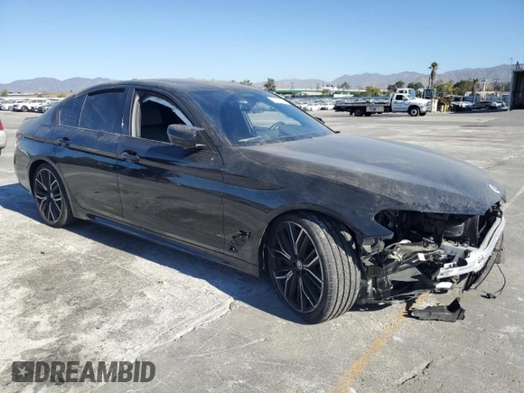 2023 BMW 5 Series M550i xDrive с VIN WBA13BK04PCM97306, выставлен на аукционе Copart как лот 76813754 с пробегом 19 259 миль миль и Списание • Salvage title. История ставок и продаж доступна на DreamBid. Изображение 4.
