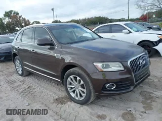 2015 Audi Q5 Premium with VIN WA1CFAFP3FA086410, listed as a IAAI auction lot 41069035 with 91,178 mi miles. Bid and sale history available at carsss.com. Image 1.