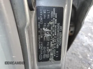 2003 Hyundai Accent GL with VIN KMHCG45C33U469496, listed as a Copart auction lot 45926595 with 77,737 mi miles and Salvage Title. Bid and sale history available at carsss.com. Image 14.