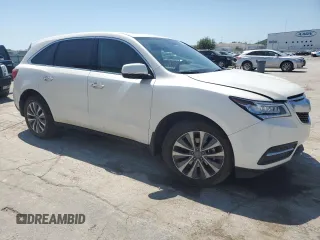 2014 Acura MDX Technology z VIN 5FRYD4H47EB022316, wystawiony jako Copart lot #56894405 z przebiegiem 56 343 mil mil oraz Szkoda całkowita • Salvage title. Historia ofert i sprzedaży dostępna na DreamBid. Obrazek 4.