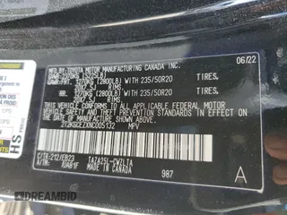 2022 Lexus NX with VIN 2T2KGCEZXNC005132, listed as a Copart auction lot 81085384 with 19,283 mi miles and Salvage Title. Bid and sale history available at carsss.com. Image 16.