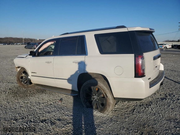 2017 GMC Yukon Denali with VIN 1GKS2CKJ4HR254719, listed as a Copart auction lot 46214635 with 0 mi miles and Salvage Title. Bid and sale history available at carsss.com. Image 2.