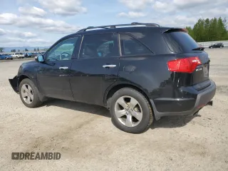2007 Acura MDX Sport with VIN 2HNYD28867H503559, listed as a Copart auction lot 55153715 with 182,947 mi miles and Salvage Title. Bid and sale history available at carsss.com. Image 2.