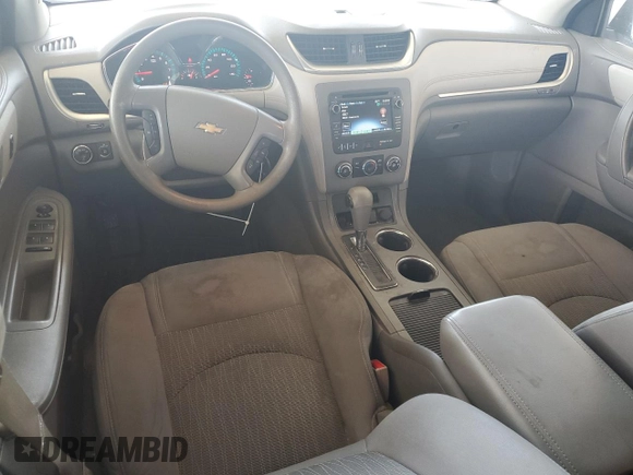 2017 Chevrolet Traverse LS with VIN 1GNKRFED5HJ284168, listed as a Copart auction lot 59470135 with 170,612 mi miles and Salvage title. Bid and sale history available at DreamBid. Image 8.