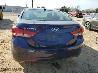 2013 Hyundai Elantra GLS PZEV with VIN 5NPDH4AE5DH389609, listed as a Copart auction lot 46397655 with 171,940 mi miles and Clean Title. Bid and sale history available at carsss.com. Image 6.