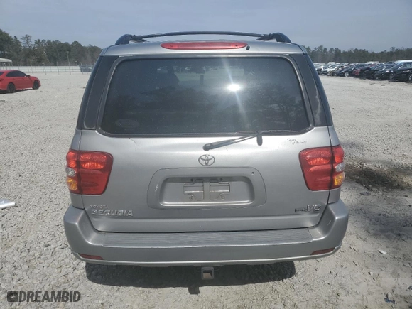 2002 Toyota Sequoia Limited with VIN 5TDZT38A72S091667, listed as a Copart auction lot 47106775 with 275,790 mi miles and Salvage Title. Bid and sale history available at carsss.com. Image 6.