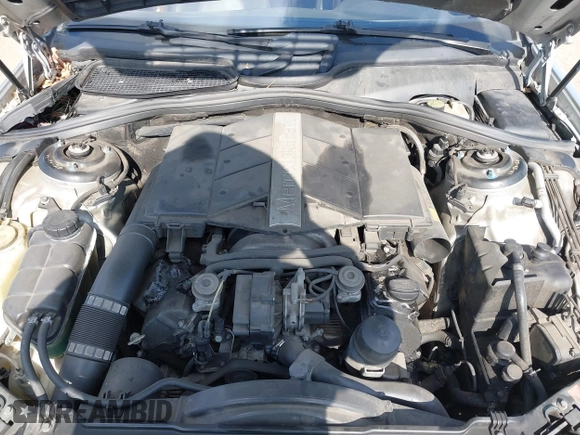 2001 Mercedes-Benz S-Class with VIN WDBNG75J11A193832, listed as a IAAI auction lot 41358326 with 0 mi miles. Bid and sale history available at carsss.com. Image 6.