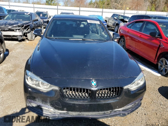 2017 BMW 3 Series 330e iPerformance with VIN WBA8E1C59HK895180, listed as a Copart auction lot 88292275 with 111,313 mi miles and Salvage Title. Bid and sale history available at carsss.com. Image 5.