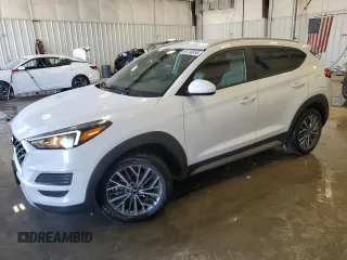 2021 Hyundai Tucson Ultimate with VIN KM8J3CAL4MU334306, listed as a Copart auction lot 60738355 with 43,355 mi miles and Salvage title. Bid and sale history available at DreamBid. Image 1.