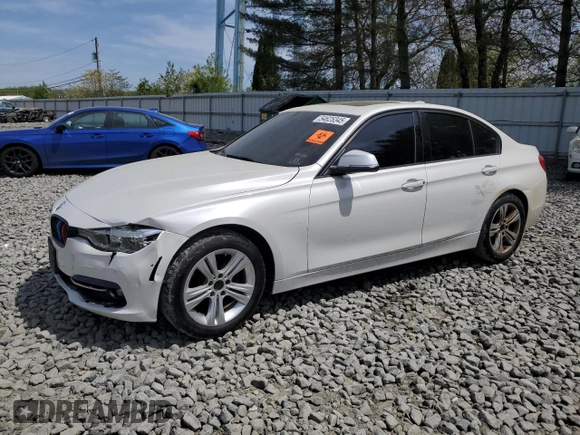 2016 BMW 3 Series 328i xDrive z VIN WBA8E3G57GNU00476, wystawiony jako Copart lot #54625345 z przebiegiem 75 079 mil mil oraz Szkoda całkowita • Salvage title. Historia ofert i sprzedaży dostępna na DreamBid. Obrazek 1.