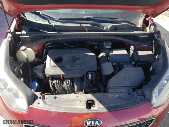2018 Kia Sportage LX with VIN KNDPM3AC4J7450370, listed as a Copart auction lot 46543895 with 140,530 mi miles and Salvage Title. Bid and sale history available at carsss.com. Image 12.