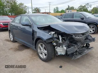 2015 Kia Optima LX z VIN 5XXGM4A72FG372081, wystawiony jako IAAI lot #42298120 z przebiegiem 74 861 mil mil oraz . Historia ofert i sprzedaży dostępna na DreamBid. Obrazek 1.
