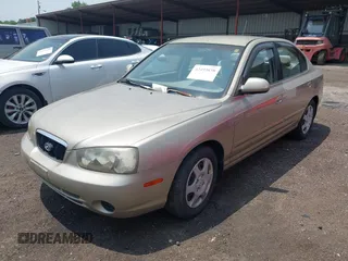 2003 Hyundai Elantra GLS with VIN KMHDN45D33U494045, listed as a IAAI auction lot 42493038 with 42,179 mi miles and . Bid and sale history available at DreamBid. Image 2.