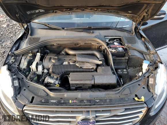 2016 Volvo XC60 T5 Premier with VIN YV4612RK8G2837274, listed as a Copart auction lot 43344145 with 96,780 mi miles and Salvage Title. Bid and sale history available at carsss.com. Image 12.