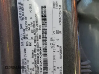 2017 Ford F-150 XL с VIN 1FTEW1EGXHKD69061, выставлен на аукционе Copart как лот 49399955 с пробегом 135 872 миль миль и На запчасти • Non repairable. История ставок и продаж доступна на DreamBid. Изображение 13.