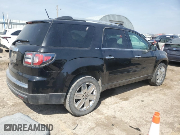 2017 GMC Acadia Limited with VIN 1GKKRSKD9HJ262930, listed as a Copart auction lot 52297355 with 104,795 mi miles and Salvage title. Bid and sale history available at DreamBid. Image 3.