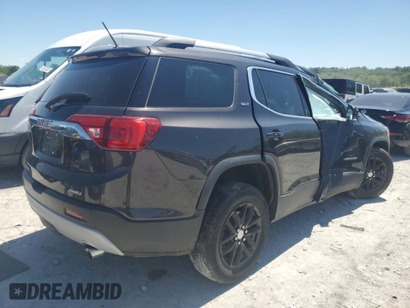2018 GMC Acadia SLT z VIN 1GKKNULS8JZ114702, wystawiony jako Copart lot #57513435 z przebiegiem 122 010 mil mil oraz Szkoda całkowita • Salvage title. Historia ofert i sprzedaży dostępna na DreamBid. Obrazek 3.
