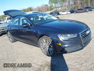 2016 Audi A7 3.0 Premium Plus with VIN WAUWGAFC4GN144738, listed as a IAAI auction lot 41580879 with 146,375 mi miles. Bid and sale history available at carsss.com. Image 1.