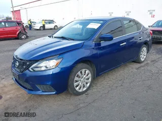 2017 Nissan Sentra S with VIN 3N1AB7AP6HY354709, listed as a IAAI auction lot 41630543 with 166,538 mi miles. Bid and sale history available at carsss.com. Image 2.