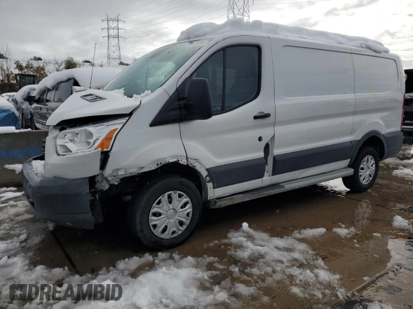 2018 Ford Transit with VIN 1FTYR1YMXJKA92567, listed as a Copart auction lot 76493664 with 83,397 mi miles and Salvage title. Bid and sale history available at DreamBid. Image 1.