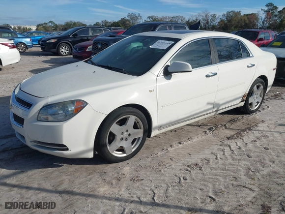 2008 Chevrolet Malibu LT w/2LT with VIN 1G1ZJ577884277206, listed as a IAAI auction lot 41409540 with 202,188 mi miles. Bid and sale history available at carsss.com. Image 2.