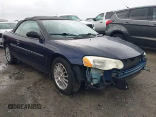 2005 Chrysler Sebring Touring with VIN 1C3EL55R95N562141, listed as a IAAI auction lot 41947521 with 108,414 mi miles and . Bid and sale history available at DreamBid. Image 1.