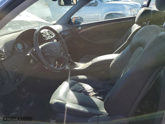 2004 Mercedes-Benz CLK-Class 3.2L with VIN WDBTJ65J94F075764, listed as a Copart auction lot 43388475 with 131,190 mi miles and Clean Title. Bid and sale history available at carsss.com. Image 7.