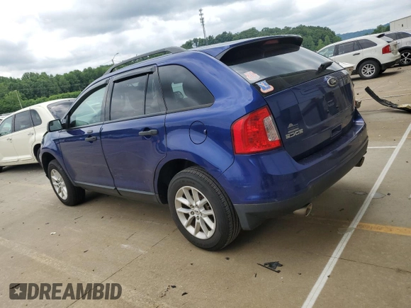 2013 Ford Edge SE with VIN 2FMDK3GC3DBB20839, listed as a Copart auction lot 59858025 with 93,398 mi miles and Salvage title. Bid and sale history available at DreamBid. Image 2.