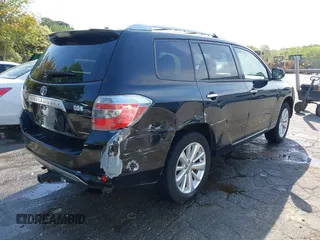 2009 Toyota Highlander Hybrid Limited with VIN JTEEW44AX92032627, listed as a IAAI auction lot 42029226 with 255,012 mi miles. Bid and sale history available at carsss.com. Image 4.